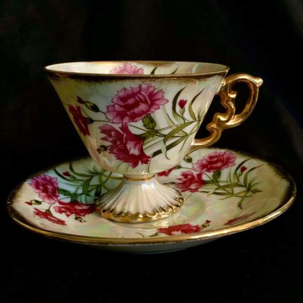  Fancy Cup And Saucer